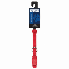 CC Dog Collar 14-20In Red